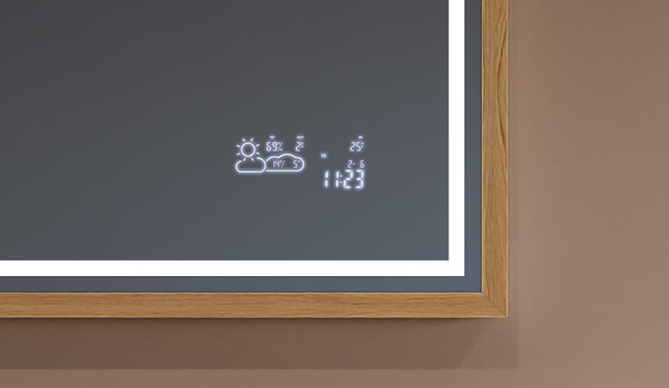 Lustro w czarnej ramie loft do nowoczesnych i minimalistycznych łazienek | ARTFORMA