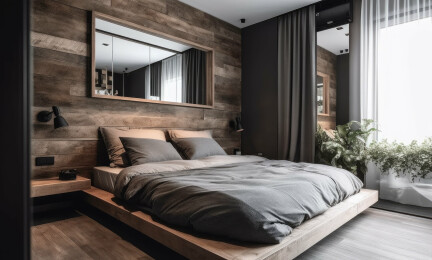 Lustro nad łóżkiem w sypialni – jak stworzyć wyjątkowy efekt?