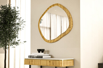Lustro lite drewno
