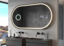 Lustra LED w ramie