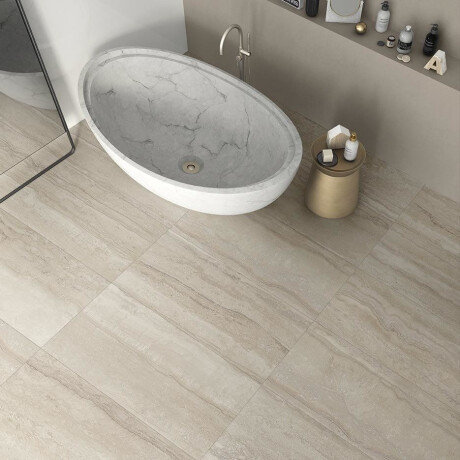 Gres na podłogę 60x120 cm biały mat A4H1057 Memento Travertino Bianco Mat #9