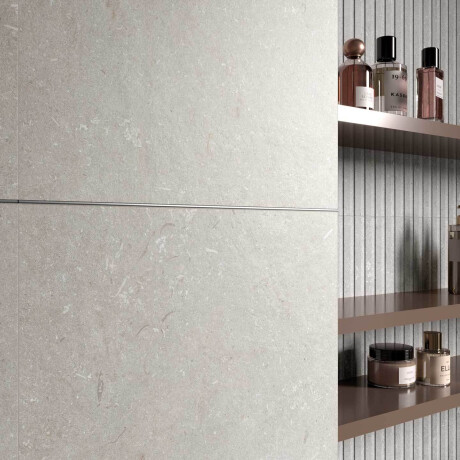 Gres na ścianę 60x120 cm szary mat A4H1097 Shellstone Grigio Rigat-One #4