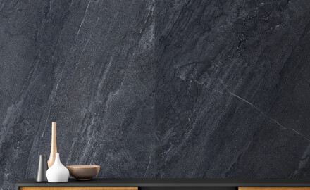 Gres szkliwiony na podłogę 120x280 cm antracytowy kamienny mat A4H1137 Agathos Anthracite