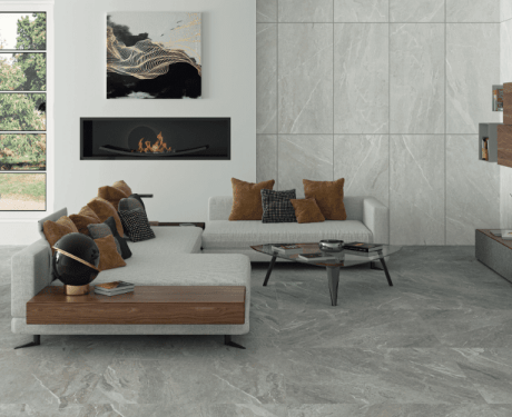 Gres Szkliwiony na podłogę 60x120cm jasny szary mat rektyfikowany A4H125 Materia Pearl