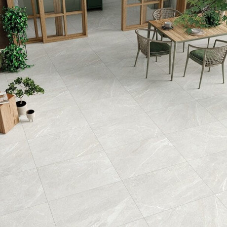 Gres Szkliwiony na podłogę 60x120cm jasny szary mat rektyfikowany A4H125 Materia Pearl #2