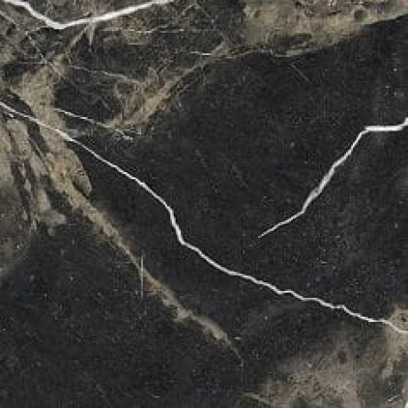 Gres szkliwiony na podłogę Pierre Black 120x120 cm czarny w połysku ze złotą żyłą rektyfikowany A4H197 #19
