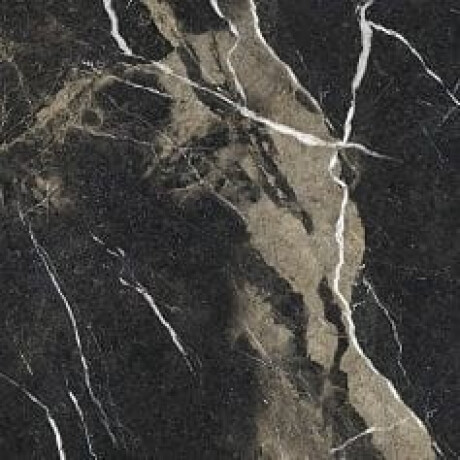 Gres szkliwiony na podłogę Pierre Black 120x120 cm czarny w połysku ze złotą żyłą rektyfikowany A4H197 #20