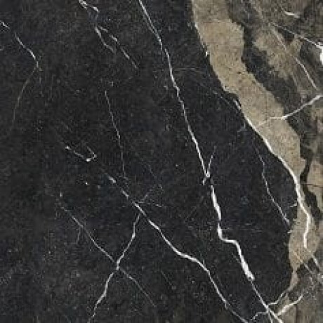 Gres szkliwiony na podłogę Pierre Black 120x120 cm czarny w połysku ze złotą żyłą rektyfikowany A4H197 #22