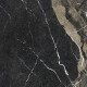 Gres szkliwiony na podłogę Pierre Black 120x120 cm czarny w połysku ze złotą żyłą rektyfikowany A4H197 #22
