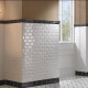Płytka ceramiczna fazowana na ścianę 10x20 biała połysk fazowana A4H22 Blanco Brillo #1