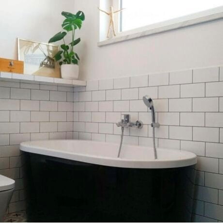 Płytka ceramiczna na ścianę 10x20 biała połysk płaska A4H24 Blanco Brillo #2