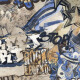 Gres szkliwiony na podłogę wielkoformatowy 120x280 cm beżowy matowy rektyfikowany A4H255 City Graffiti Beige #2