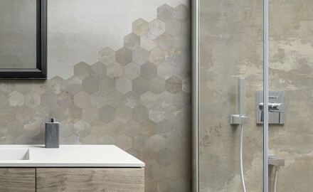 Gres szkliwiony na podłogę 120x120 cm beżowy matowy rektyfikowany A4H258 City Beige