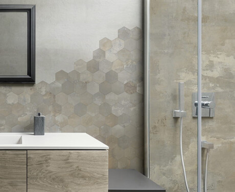 Gres szkliwiony na podłogę 120x120 cm beżowy matowy rektyfikowany A4H258 City Beige
