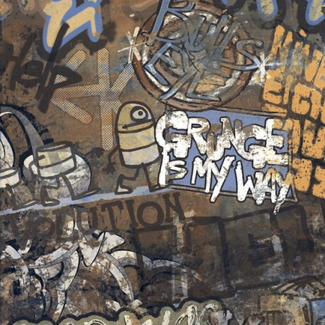 Gres szkliwiony na podłogę wielkoformatowy 120x280 cm matowy rektyfikowany A4H262 City Graffiti Multicolor #1