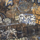 Gres szkliwiony na podłogę wielkoformatowy 120x280 cm matowy rektyfikowany A4H262 City Graffiti Multicolor #1
