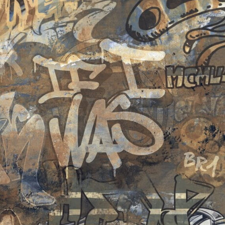 Gres szkliwiony na podłogę wielkoformatowy 120x280 cm matowy rektyfikowany A4H262 City Graffiti Multicolor #2