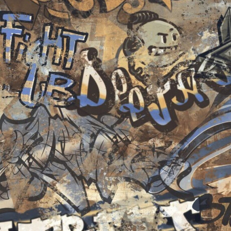 Gres szkliwiony na podłogę wielkoformatowy 120x280 cm matowy rektyfikowany A4H262 City Graffiti Multicolor #3