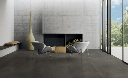 Gres szkliwiony na podłogę 60x120cm beton ciemny szary matowy rektyfikowany A4H327 Massive Dimgray