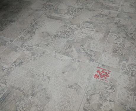 Gres na podłogę 60x60 Carpet Grigio matowy rektyfikowany A4H34 Patchwork