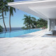 Gres wielkoformatowy 120x280 marmur biały z szarymi żyłami połysk A4H462 Calacatta #1