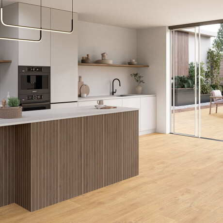 Gres na podłogę drewnopodobny 23x120 w kolorze naturalnego bursztynu matowy, A4H505 Amberly Natural #3