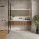 Gres kamienny z żyłą na podłogę 100x100 matowy, szary A4H506 Volterra Grey #1