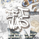 Gres szkliwiony na podłogę 120x280 cm szary matowy rektyfikowany A4H640 City Graffiti White #2