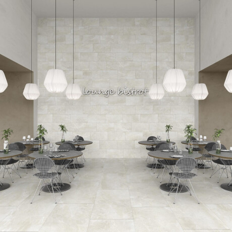 Gres szkliwiony na podłogę 60x120cm jasny szary matowy rektyfikowany A4H83 Iroc White #3