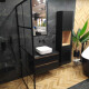 Gres Szkliwiony na podłogę 60x120cm czarny mat rektyfikowany A4H85 Iroc Black #3