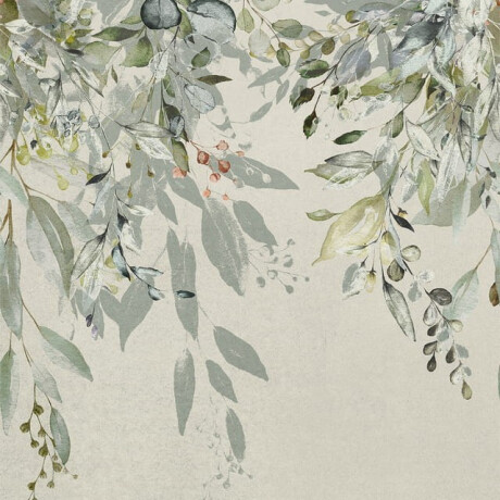 Gres na ścianę 60x120 cm szary w kwiatowe wzory mat A4H918 Flower #1