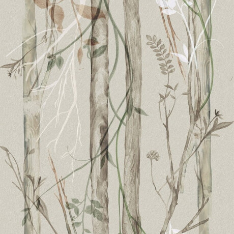 Gres na ścianę 60x120 cm szary w roślinne wzory mat A4H920 Erbario #3