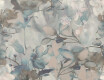 Gres na ścianę 60x120 cm szary w kwiatowe wzory mat A4H921 Jam