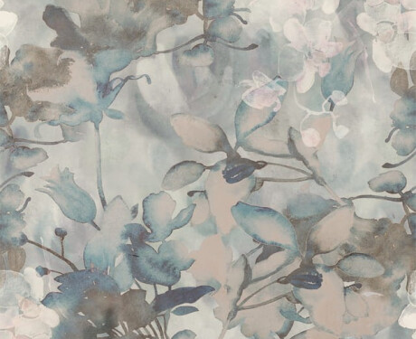 Gres na ścianę 60x120 cm szary w kwiatowe wzory mat A4H921 Jam