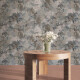 Gres na ścianę 60x120 cm szary w kwiatowe wzory mat A4H921 Jam #4