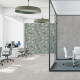 Gres na ścianę 60x120 cm beżowy w roślinne wzory mat A4H922 Kamu #2