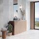 Gres wielkoformatowy 120x280 marmur z żyłami połysk A4H942 Saffire Pearl #4