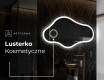 Lustro asymetryczne łazienkowe podświetlane LED C222 #4