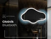 Lustro asymetryczne łazienkowe podświetlane LED C222 #5