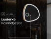 Lustro asymetryczne łazienkowe podświetlane LED EG222 #5