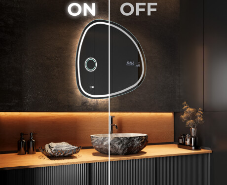 Lustro nieregularne podświetlane dekoracyjne LED EG223 #3