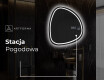 Lustro nieregularne podświetlane dekoracyjne LED EG223 #9