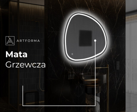 Lustro nieregularne podświetlane dekoracyjne LED EG223 #9