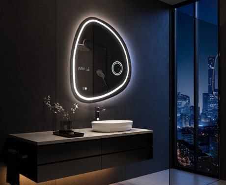 Lustro nieregularne podświetlane dekoracyjne LED EG223 #10