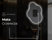 Lustro asymetryczne łazienkowe podświetlane LED EM221 #9