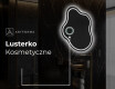 Lustro LED nieregularne z oświetleniem na ścianę EM223 #5