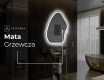 Lustro LED nieregularne z oświetleniem na ścianę G222 #8