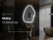 Lustro asymetryczne łazienkowe podświetlane LED G223 #8