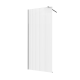 Kabina prysznicowa walk-in Invena II Trend 120 × 200 cm, ryflowane szkło 8 mm, chrom #6
