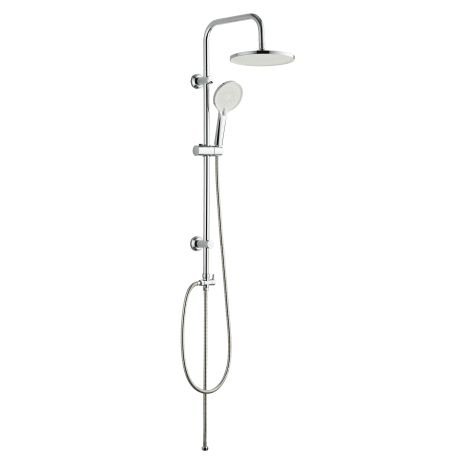 Deszczownia prysznicowa Invena Rikia, chrom, okrągła 22,5 cm #1